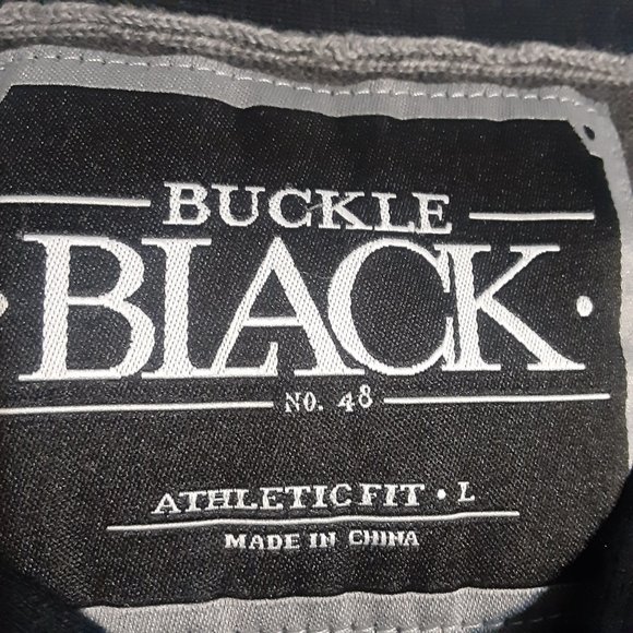 Buckle Black No. 48 Athletic Fit Men's Sweater in Size L - Picture 3 of 5